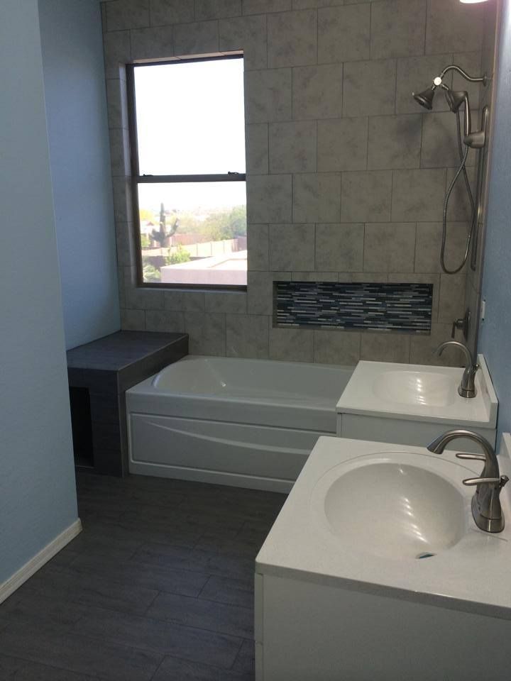 Bathroom Renovation for Siempre Construction in Phoenix, AZ