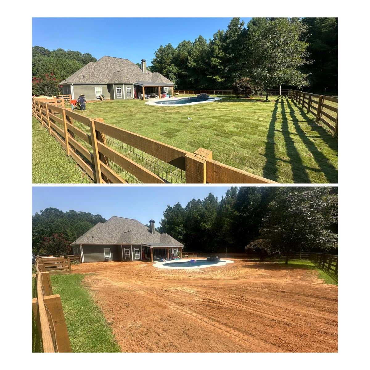 Sod Installation for Dirt Pro Land Solutions in Fayetteville, GA