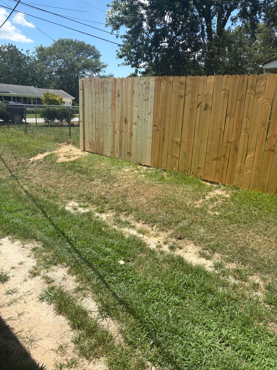 Fence Repair for Palmetto Fence in Greenville, SC