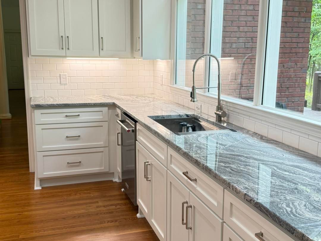 Kitchen Renovation for Courvelle's Construction and Renovations in Columbus, GA