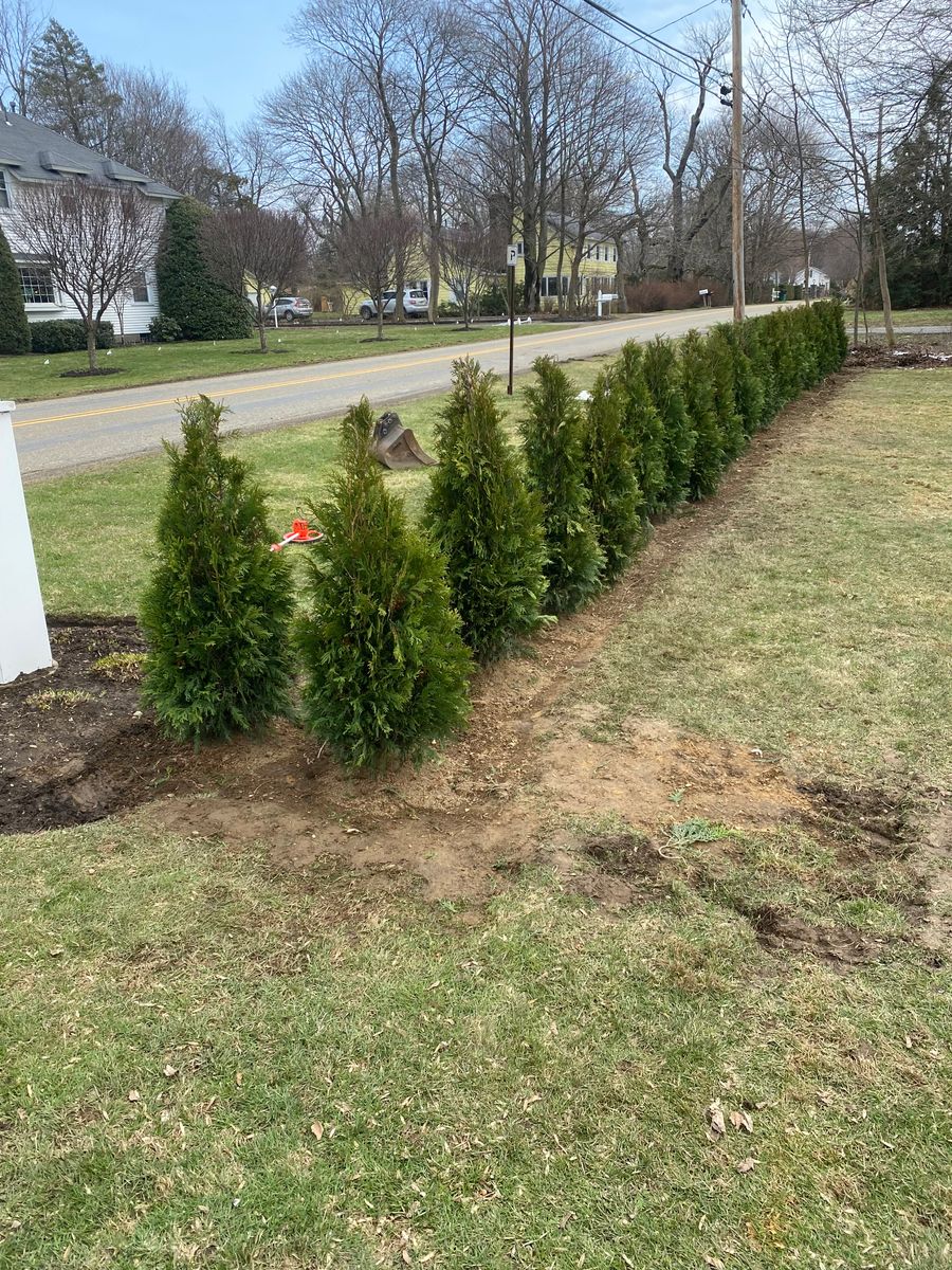 Shrub/Tree/Flower Planting for A & A Lawn Care and OutDoor Services in Girard, PA