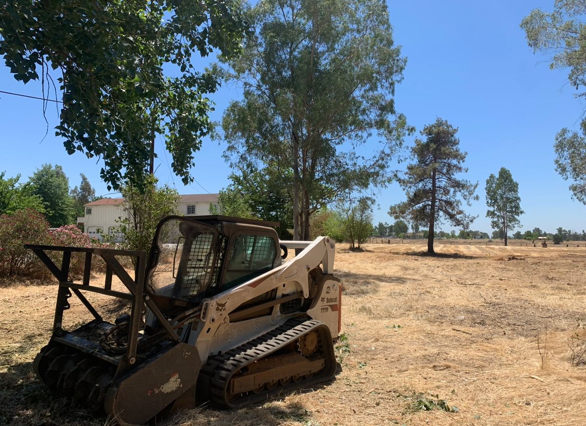 Lot Clearing for MLD in Oroville, CA