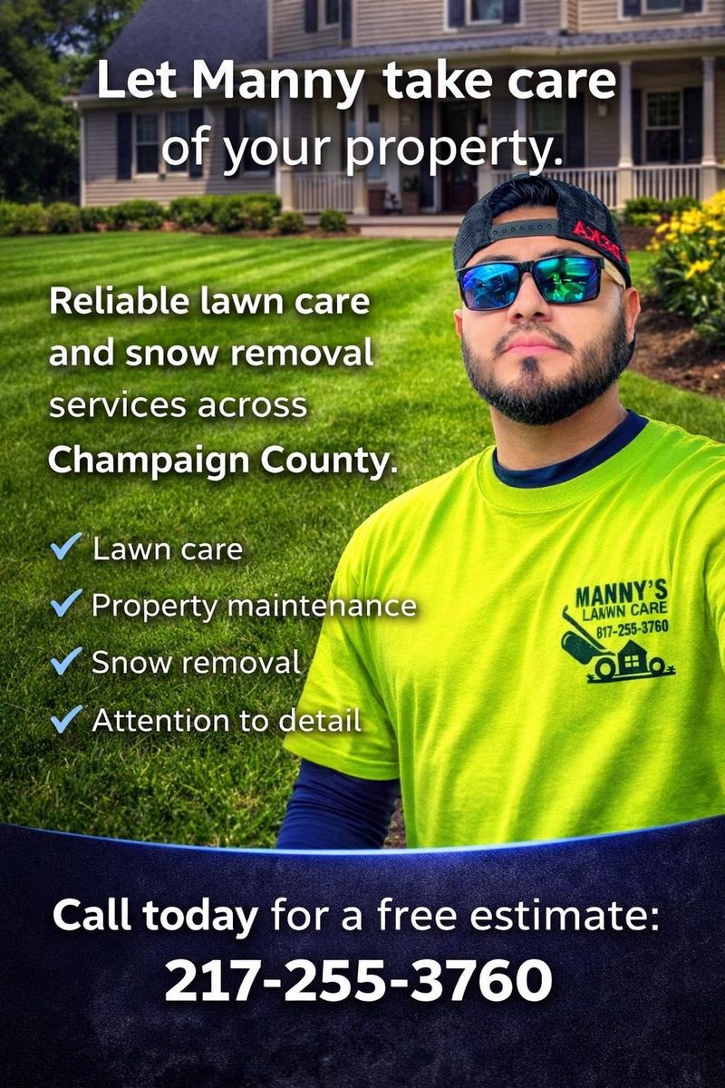 Fall Clean Up for Manny's Cleaning,Lawn Care & Snow Removal Services in Champaign, IL