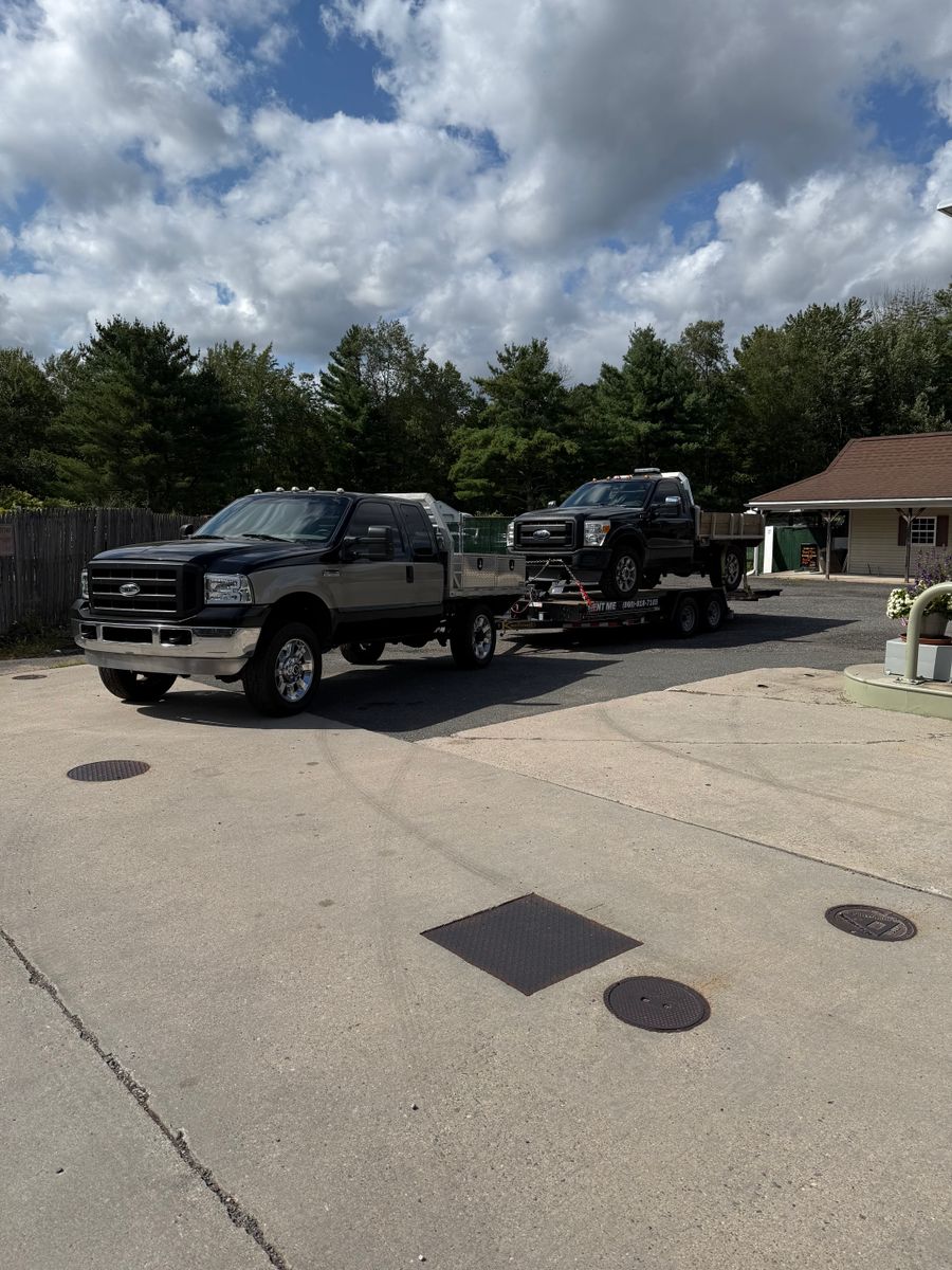 Tilt Deck Car Hauler for Chapman Rentals in Ellington, CT