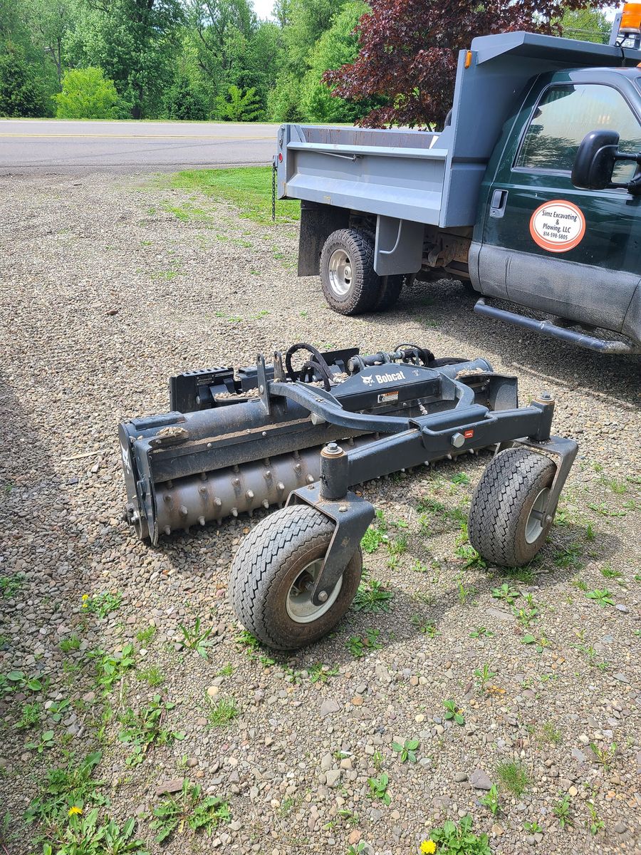 Skid Steer Work for Simz Excavating & Plowing LLC in Warren, PA