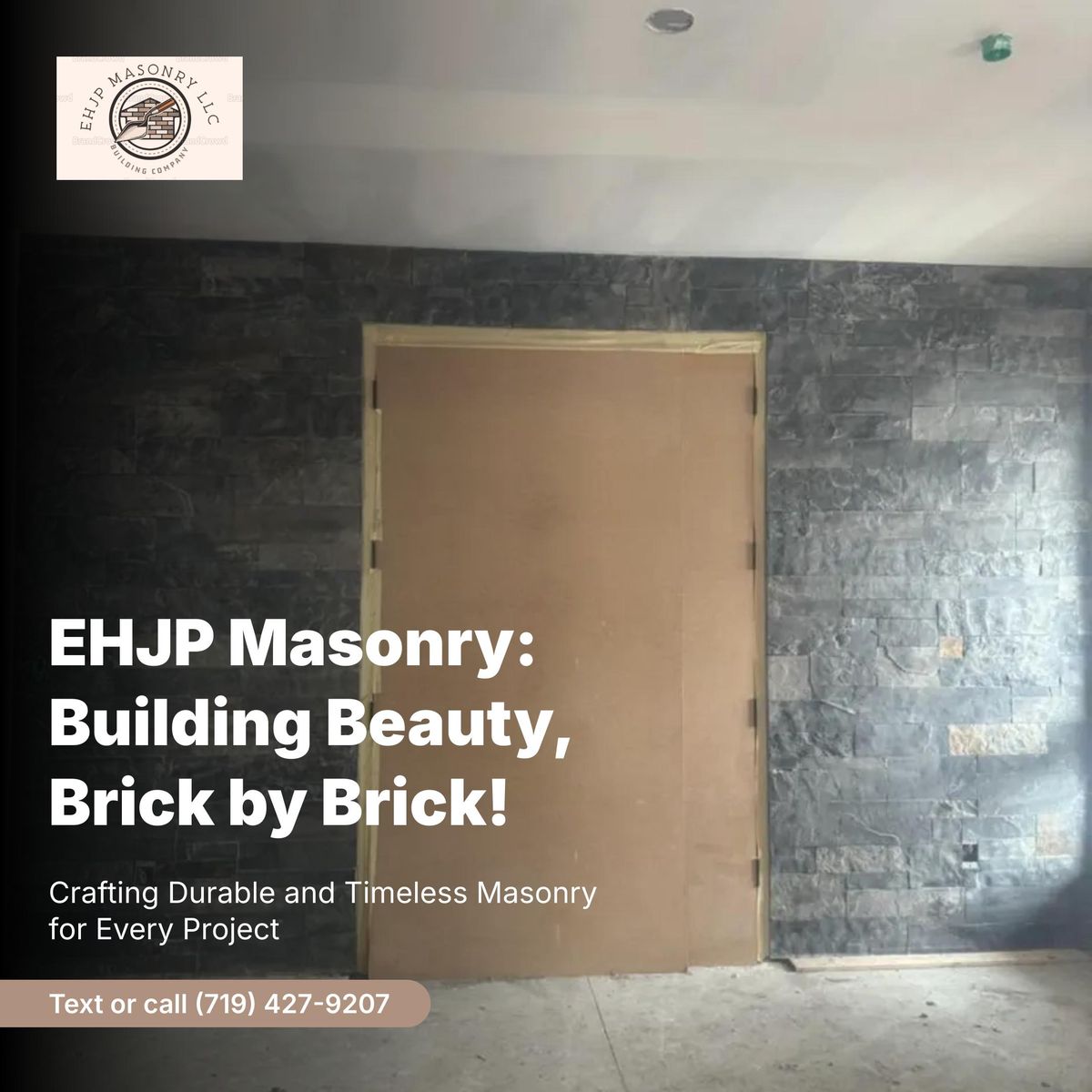 stone work for EHJP Masonry in Silverthorne, CO