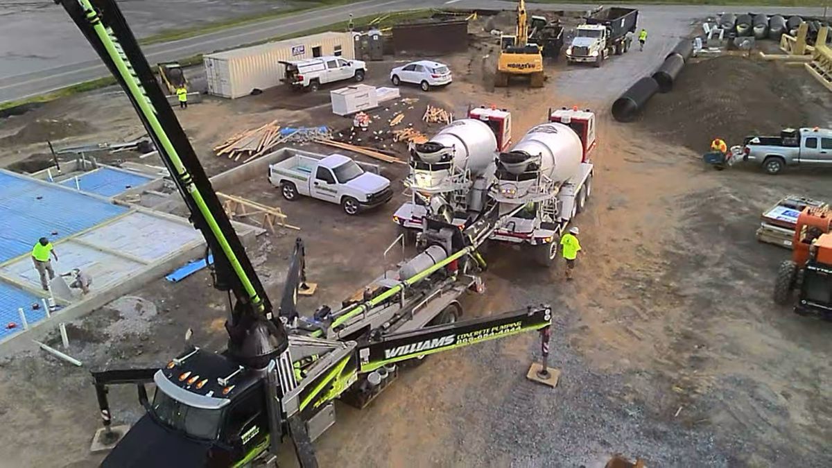 Line Pumping for Williams Concrete Pumping in Knoxville, Tennessee