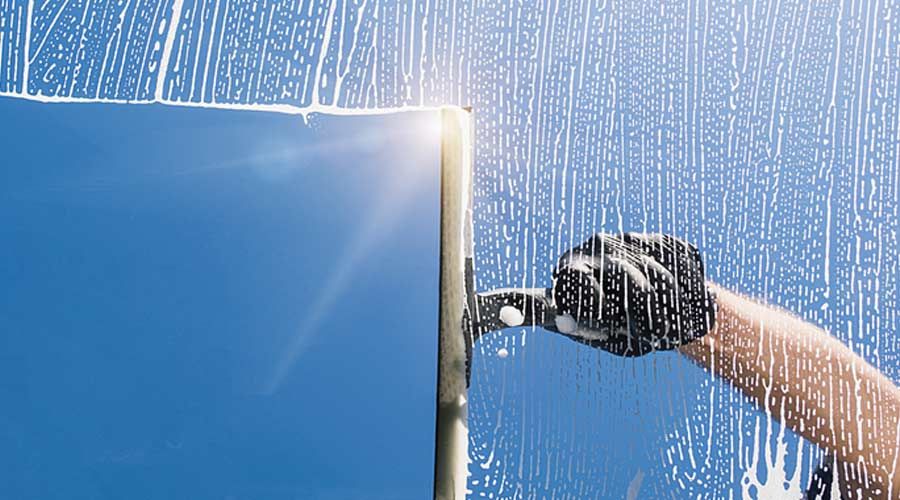 Window Washing for Wash Warriors in Menomonee Falls, WI