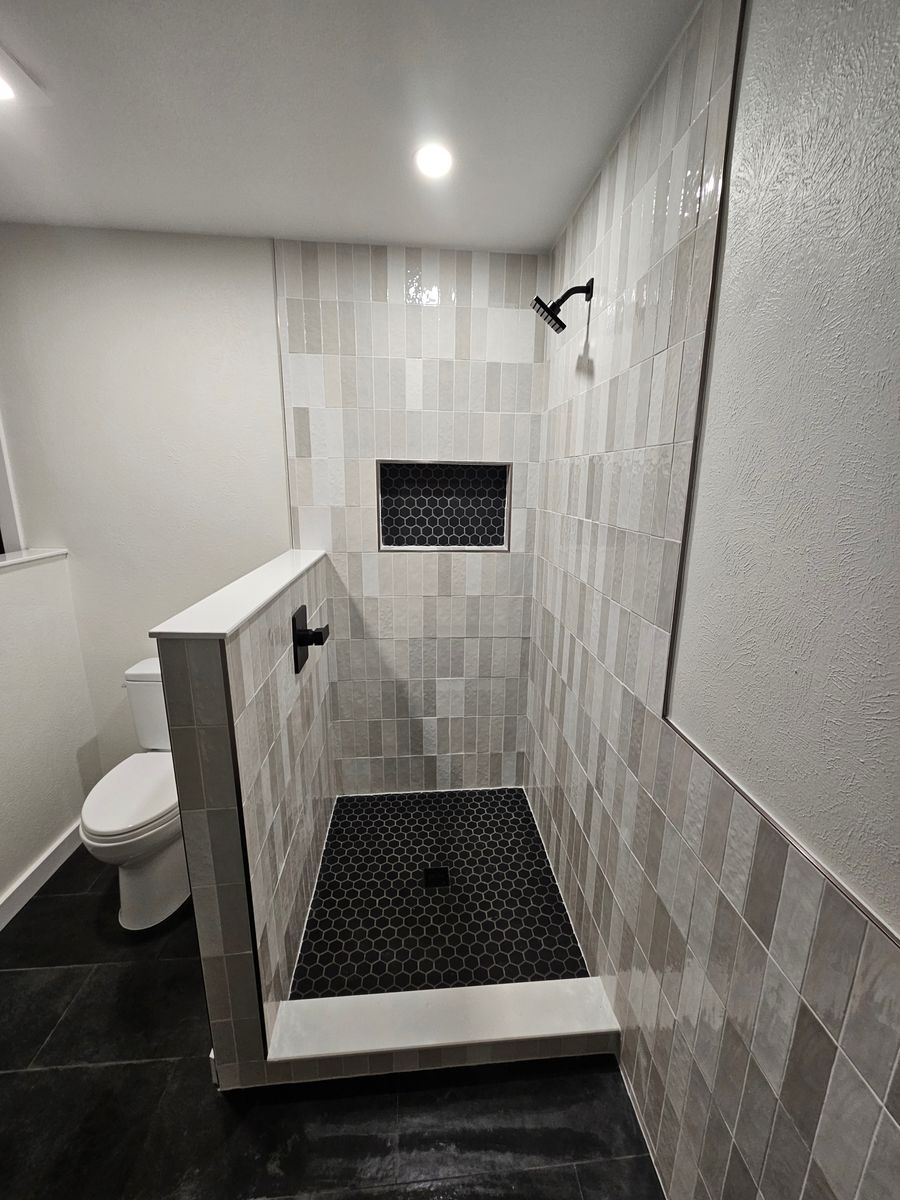 Custom Tiling for Tile-N-All in Denton, TX