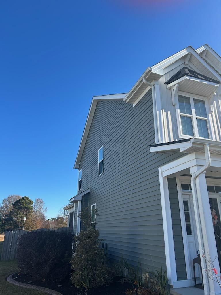 Routine House Wash Maintenance for Prime Time Pressure Washing & Roof Cleaning in Moyock, NC