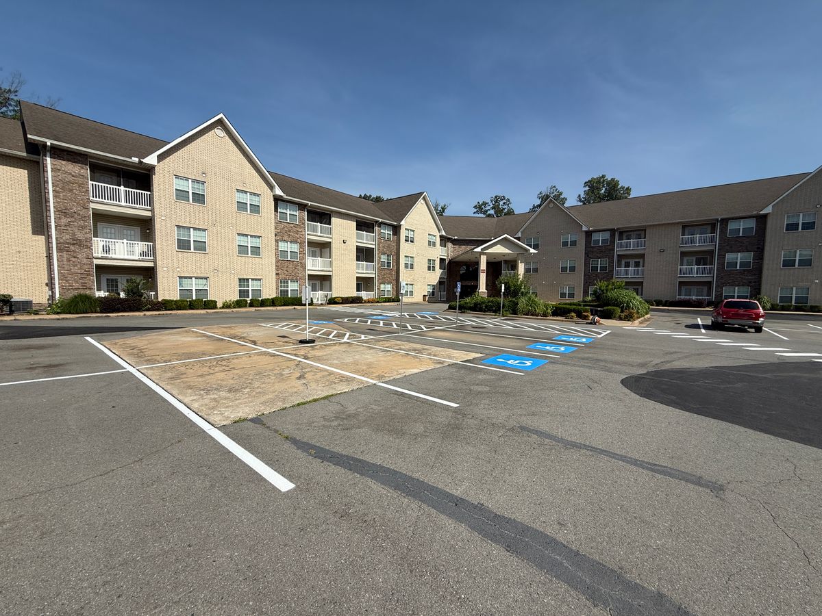 Parking Lot Striping for Straight Line Striping in Little Rock, AR