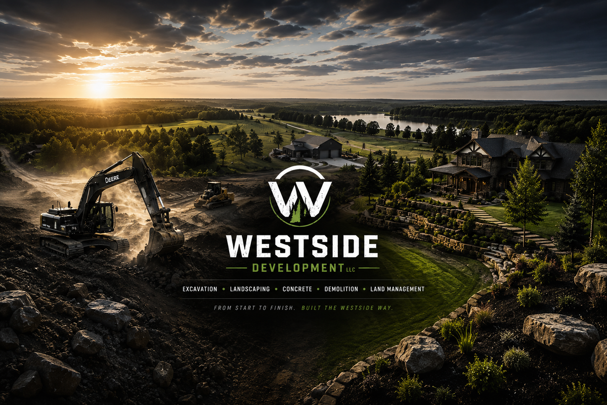 Landscaping for Westside Development LLC in Ottertail, MN