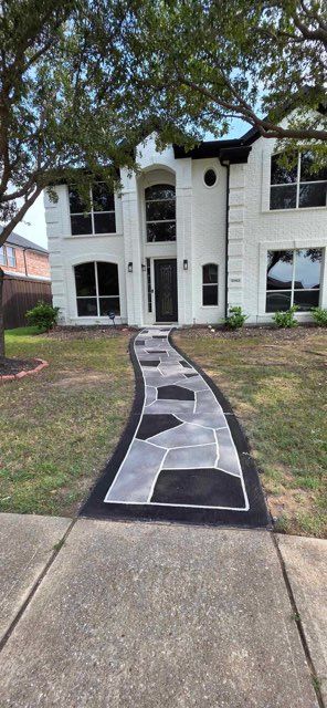 Side Walks for Solid Concrete Pros in Plano, TX