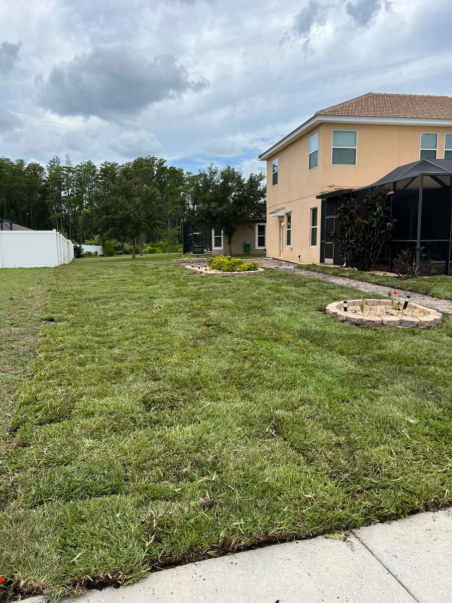 Sod Installation for Perfect MOs Landscaping in Hudson, FL
