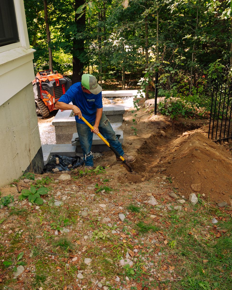 New Lawn Installation for Pungitore Landscapes, Irrigation & Fertilizer in Hingham, MA