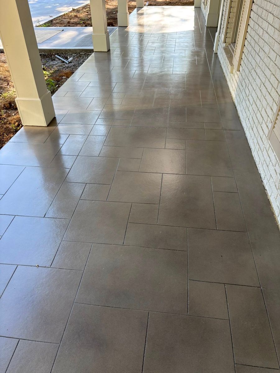 Epoxy Garage Floor Coatings for Yellow Brick Road in Cookeville, TN