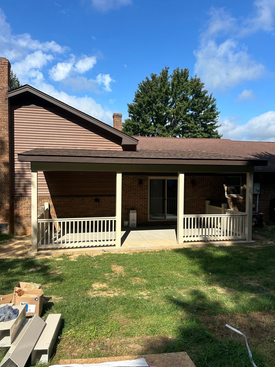 Deck & Patio Installation for E&H Contracting in Staunton, VA