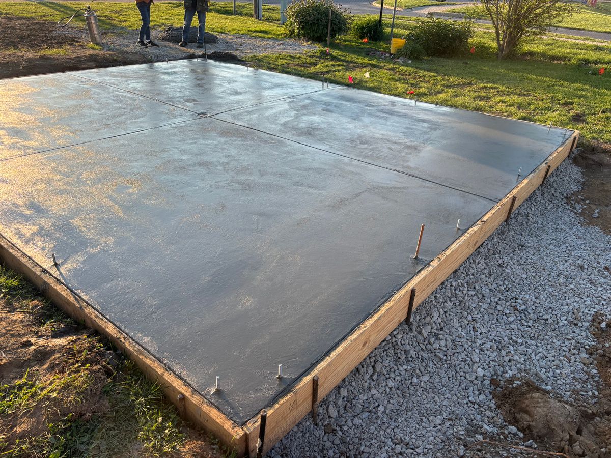 Foundations for KW Earthworks in Connersville, IN