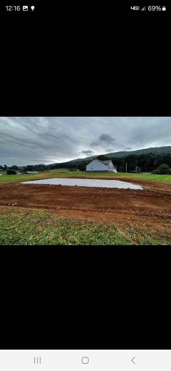 Excavation for M&L Lumber and Excavating in Jonesborough, TN