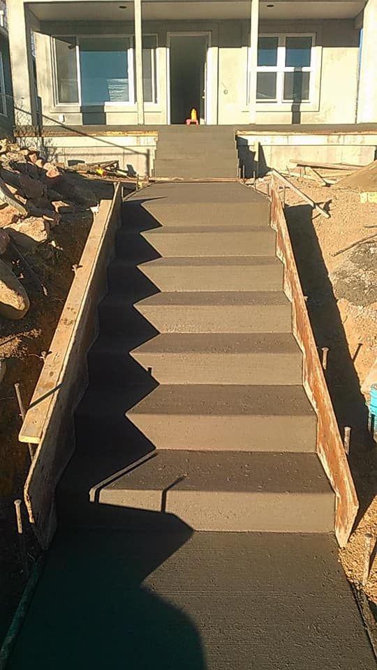 Stair Design & Installation for Preciado Concrete LLC in Colorado Springs, CO