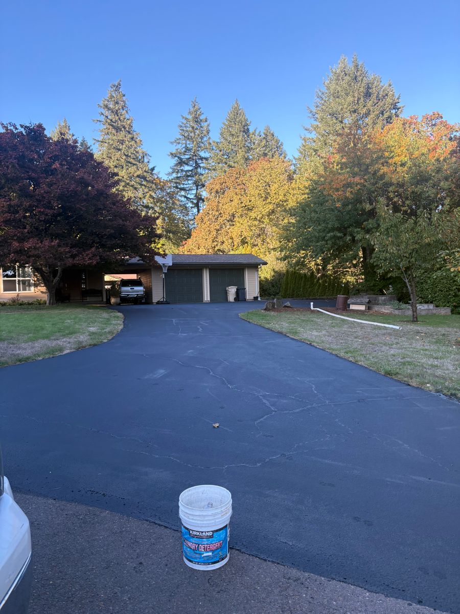 Asphalt/ Seal Coat for Limitless Excavation & Land Clearing in Eugene, OR