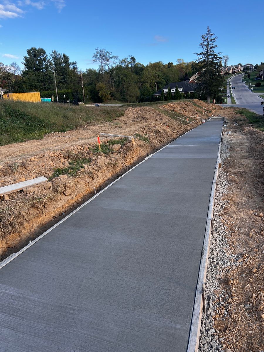 Concrete Slab Construction for The Amazing Concrete in Roanoke, VA