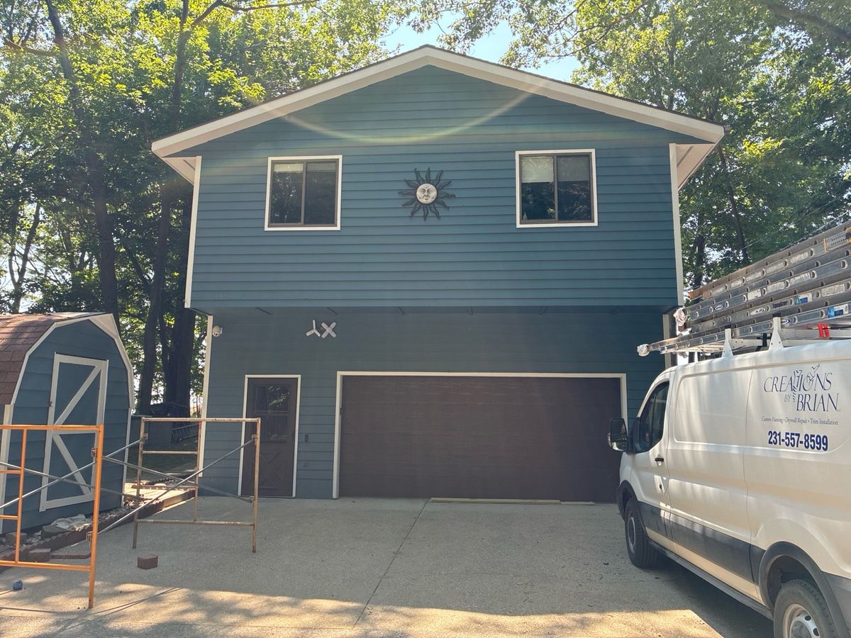 Exterior Painting for Creations by Brian LLC in Muskegon, MI