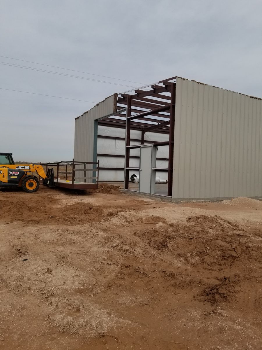 Framing for Shayne Prisk Construction in Midland, TX