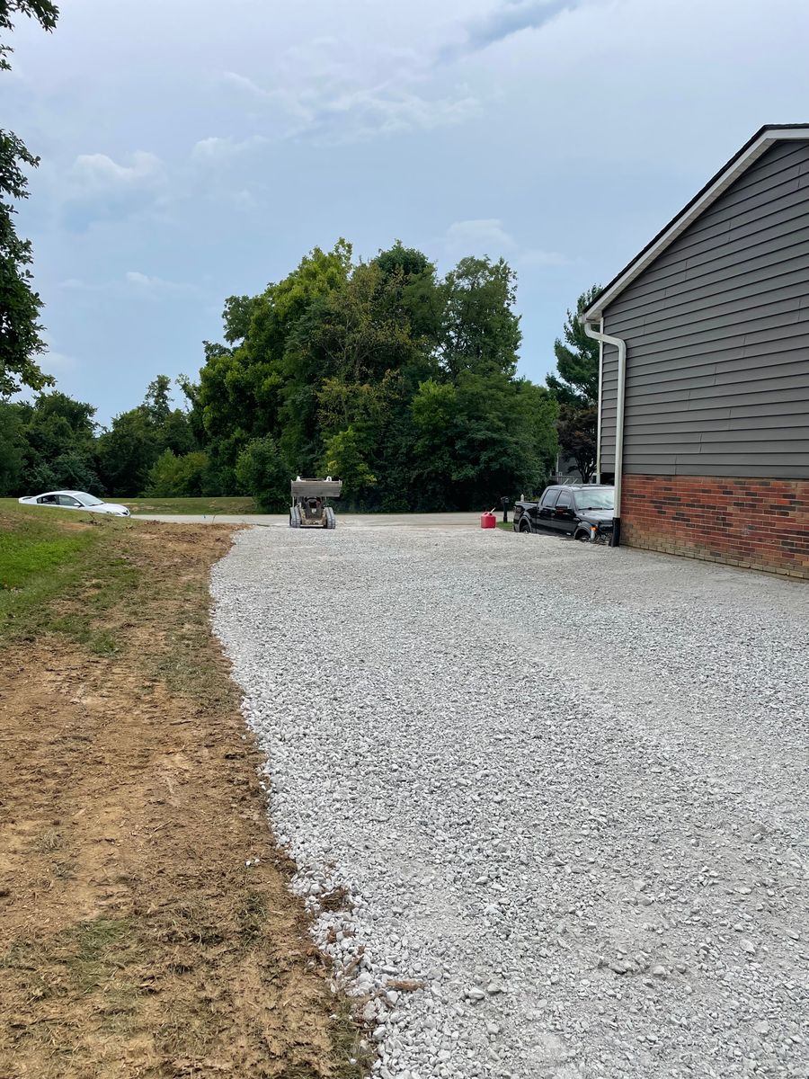 Grading for Procraft Excavation Services in New Richmond, OH