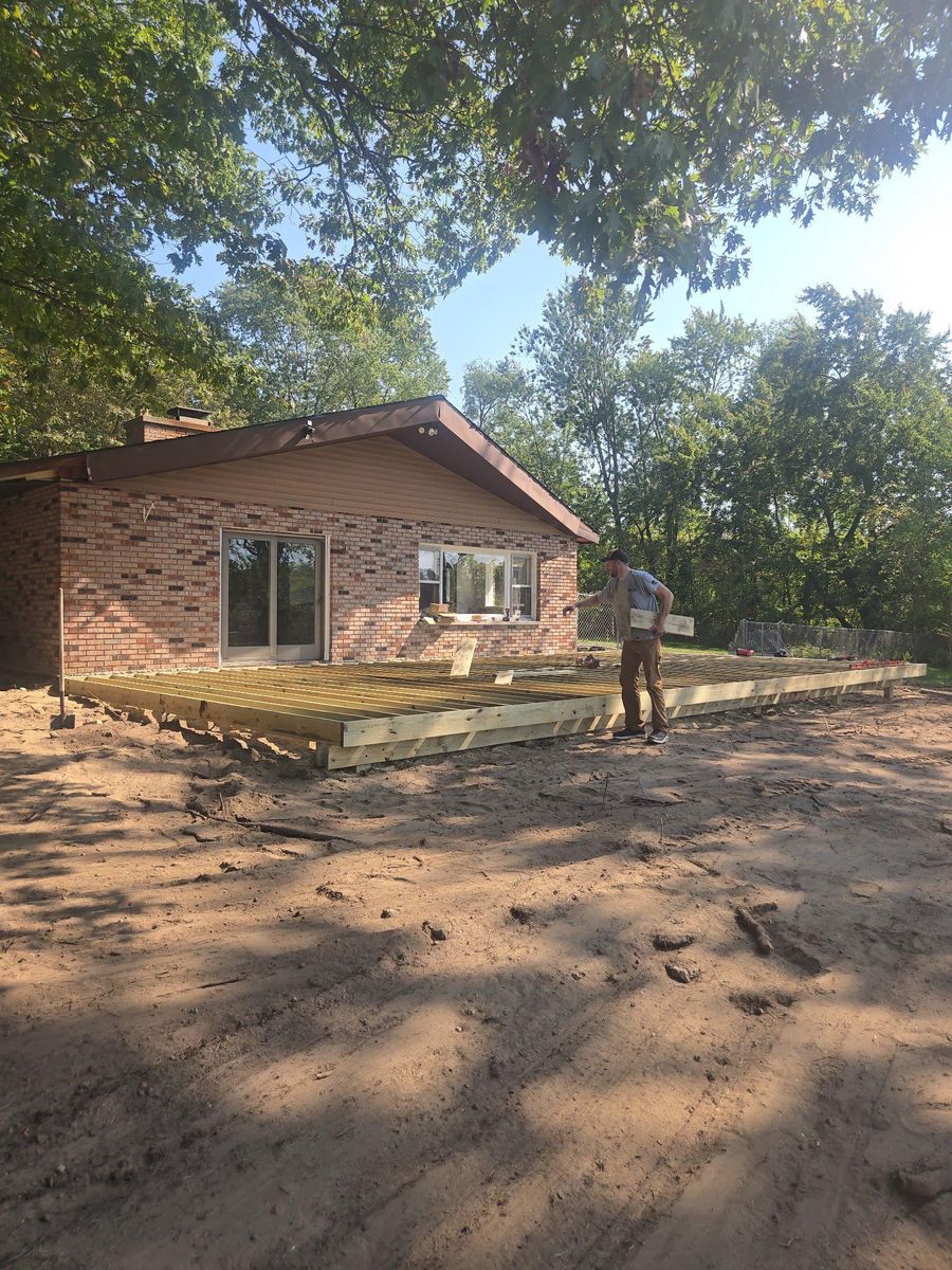 Deck & Patio Installation for Mirror Image Home Repair & Remodeling Services in Bangor, MI