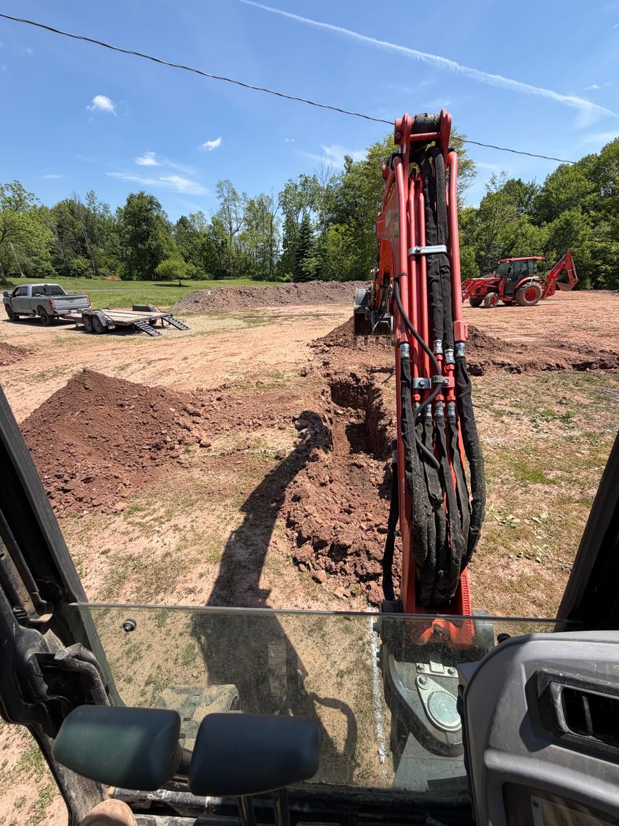 Site Preparation for Tri County Enterprises in Danville, PA