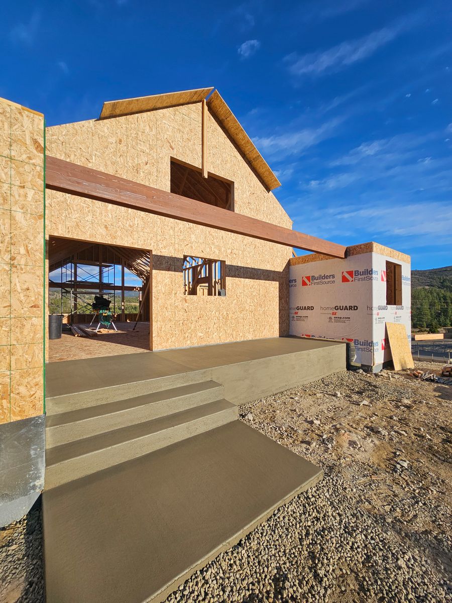 Driveway Construction for Divine Concrete in Helena, MT