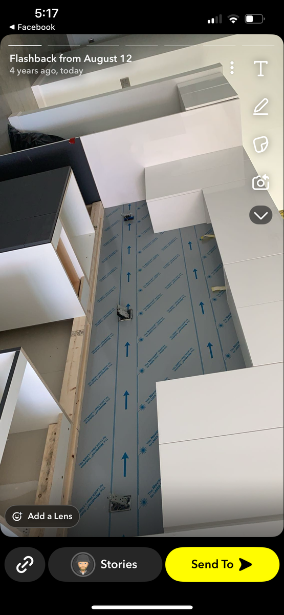 Kitchen Renovation for E&Z Construction in Ashburnham, MA