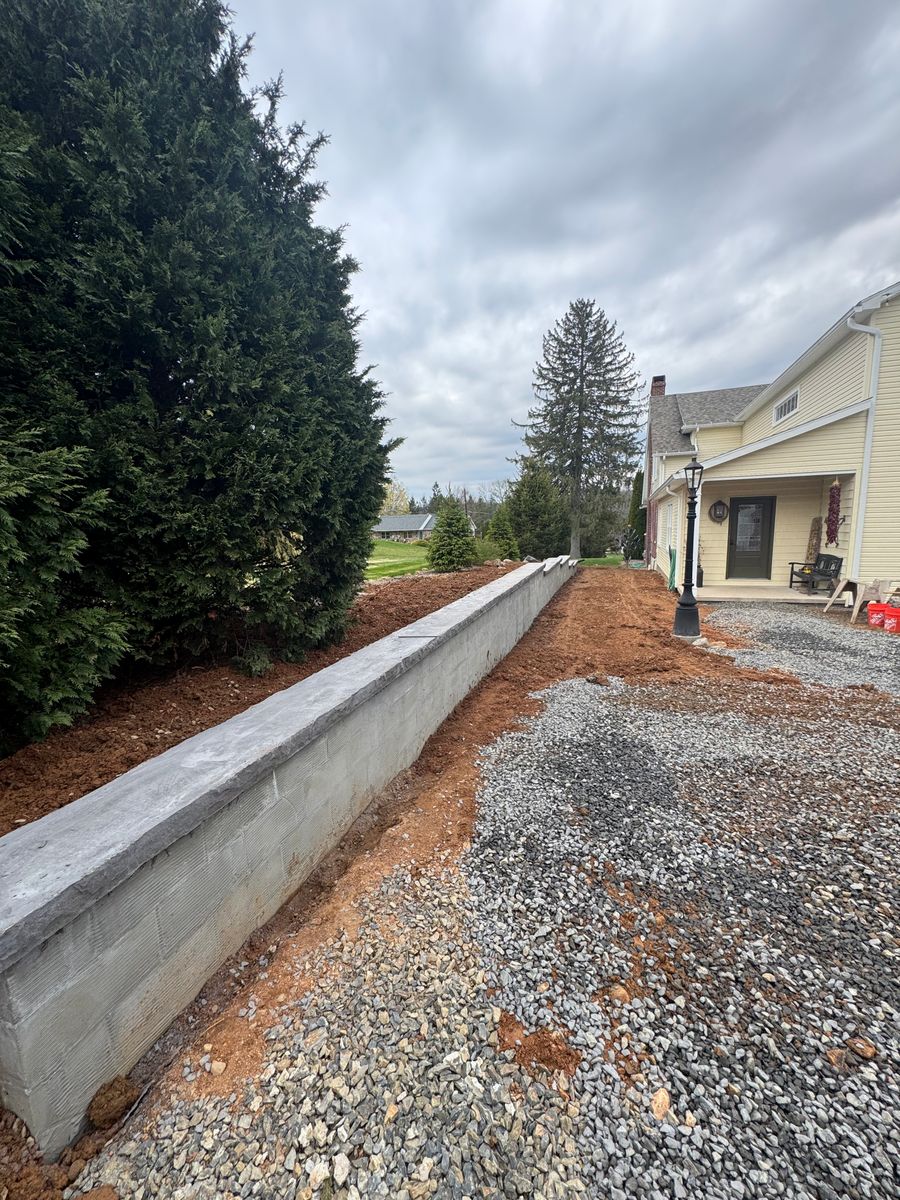 Concrete Slab Construction for Tri County Enterprises in Benton, PA