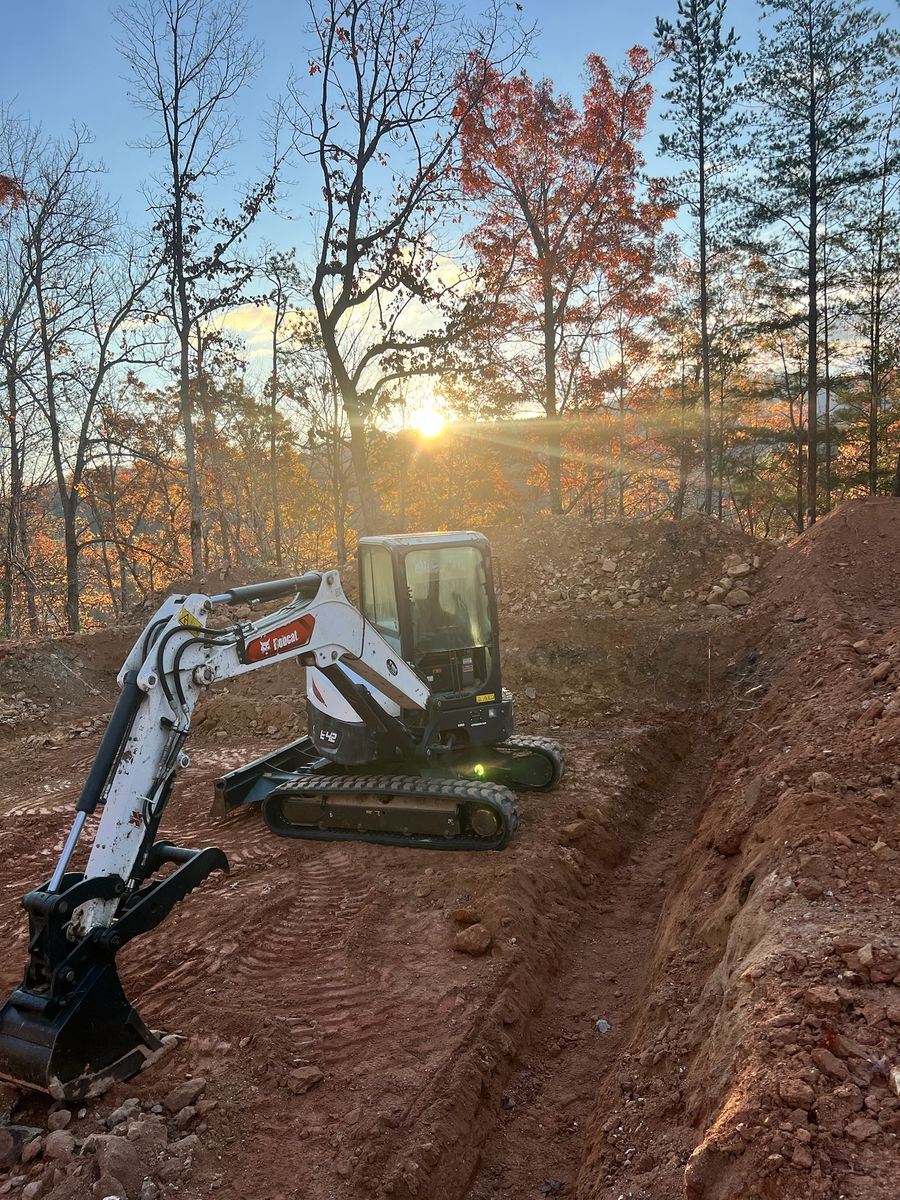 Land Clearing for Dutch Mountain Excavating in Sevierville, TN