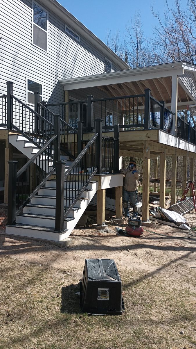 Custom Deck Building for Home Perfection LLC in Brick Township, NJ