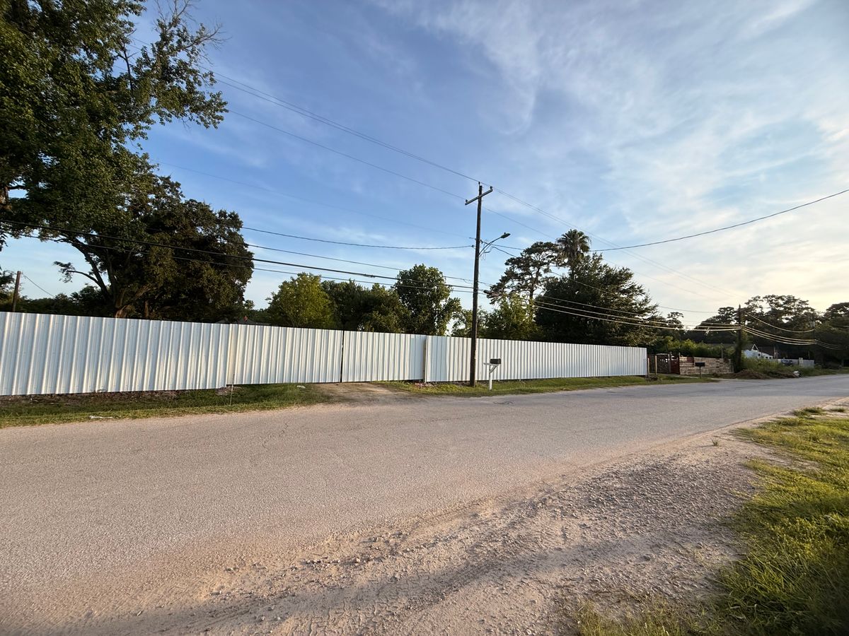Fence Installation for Sosa Fence in Houston, TX