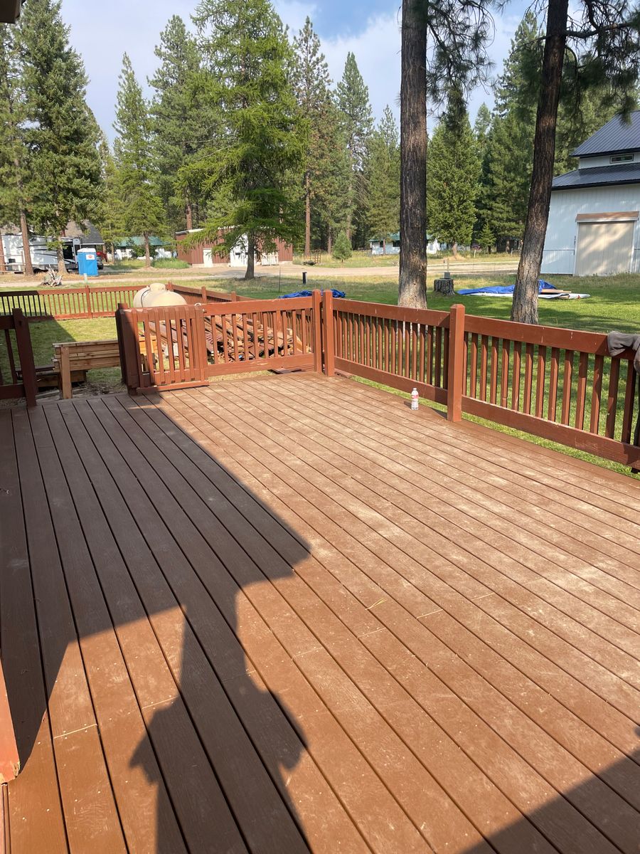 Deck & Patio Installation for J&S Development in Superior, MT