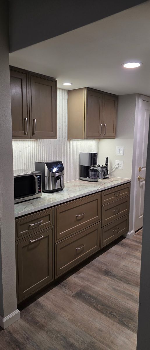 Custom Cabinets for Tile-N-All in Denton, TX