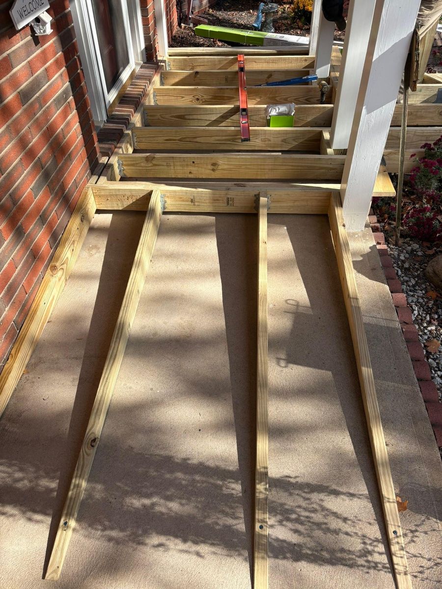 Carpentry for RS Hunter LLC in Lycoming County, PA