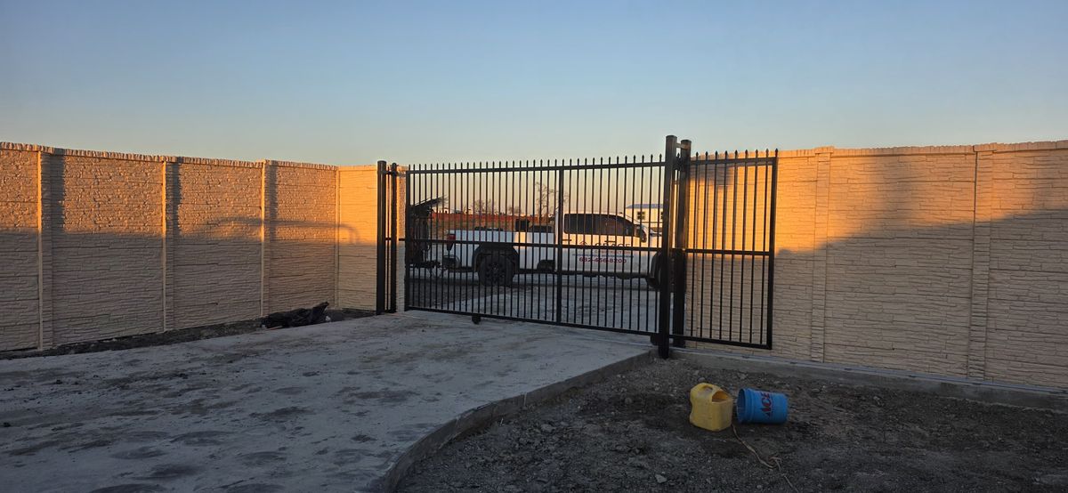 Gate Installation for A&O Texas Solutions in Arlington, TX