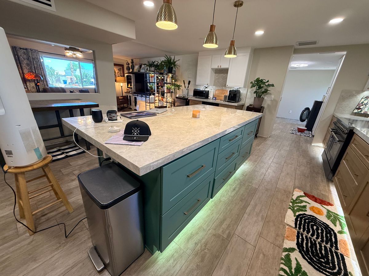 Kitchen Renovation for Rock On Renovations in Scottsdale, AZ