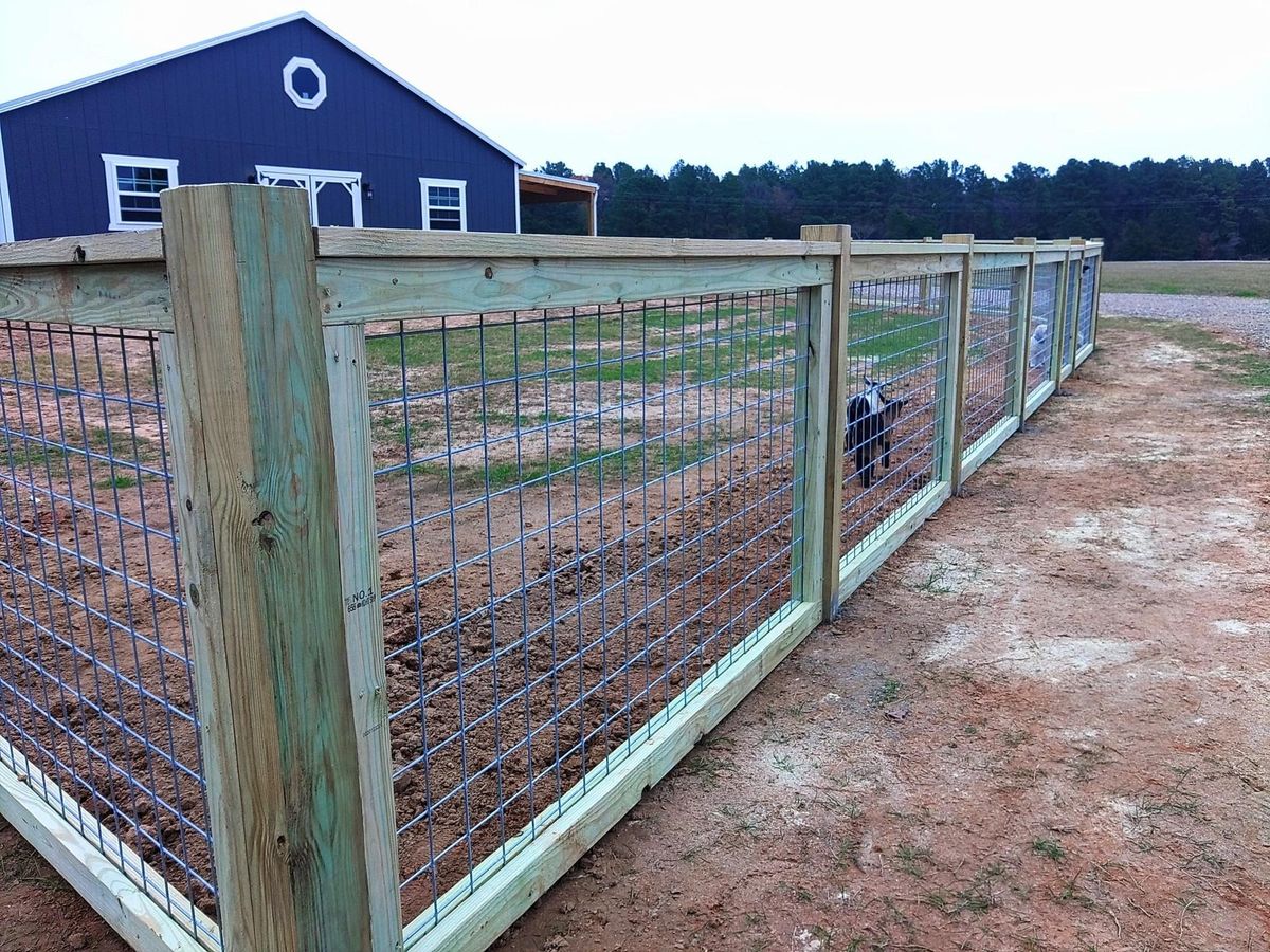 Fence Installation for G.I. Fence & Metal Work in Gilmer, TX