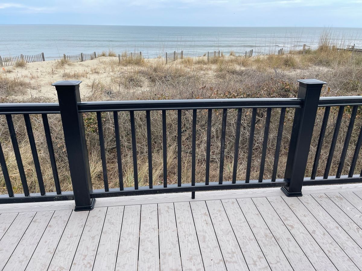 Deck & Patio Installation for Salt Side Construction in The Outer Banks, NC