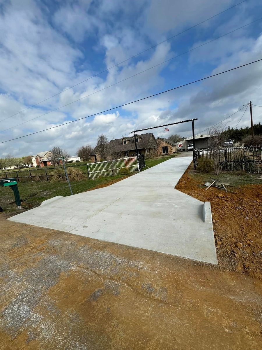 Site Grading for NTX Outdoors in Arlington, TX