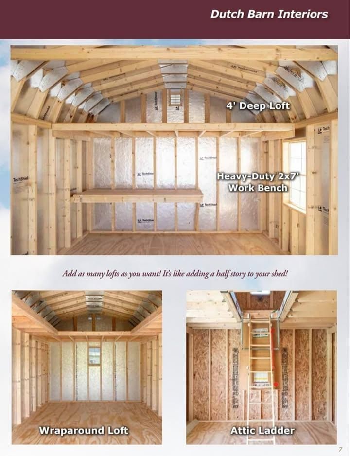 Dutch Barns for Rockhold Sheds in Deale, MD