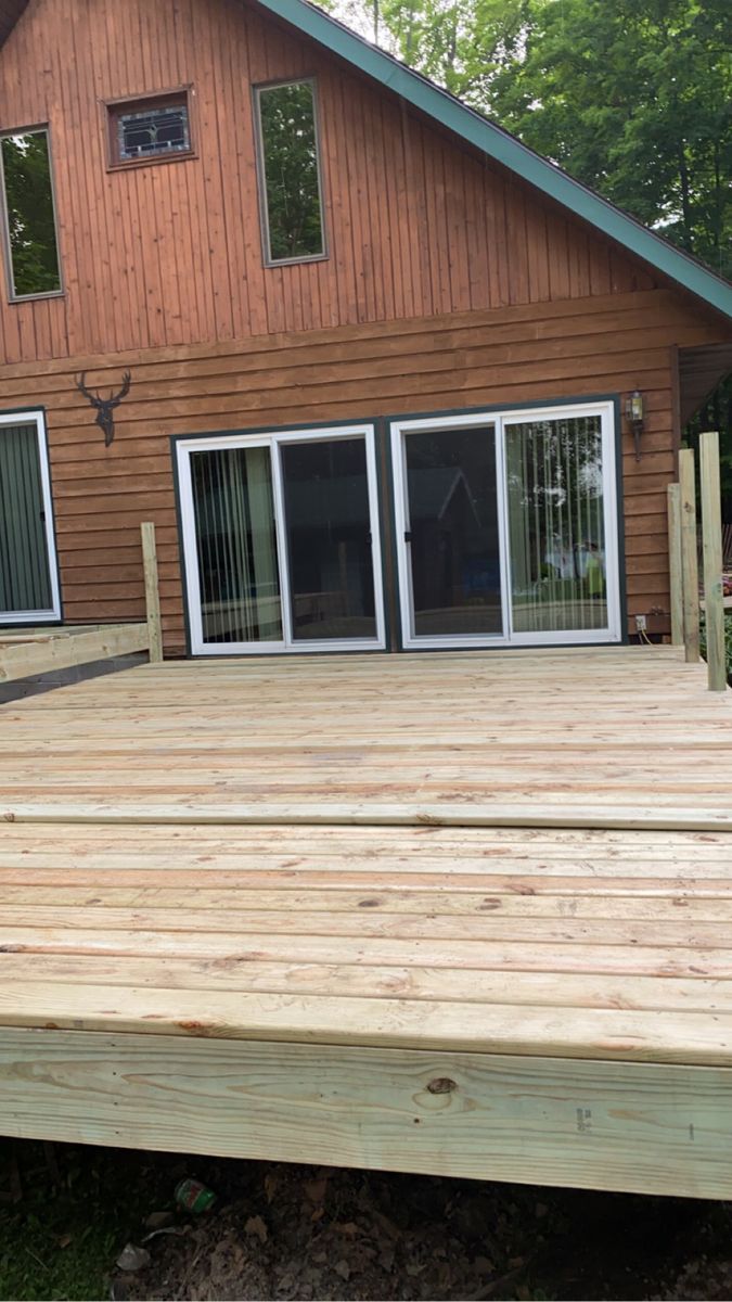 Deck & Patio Installation for ABS Construction LLC in Seymour, WI