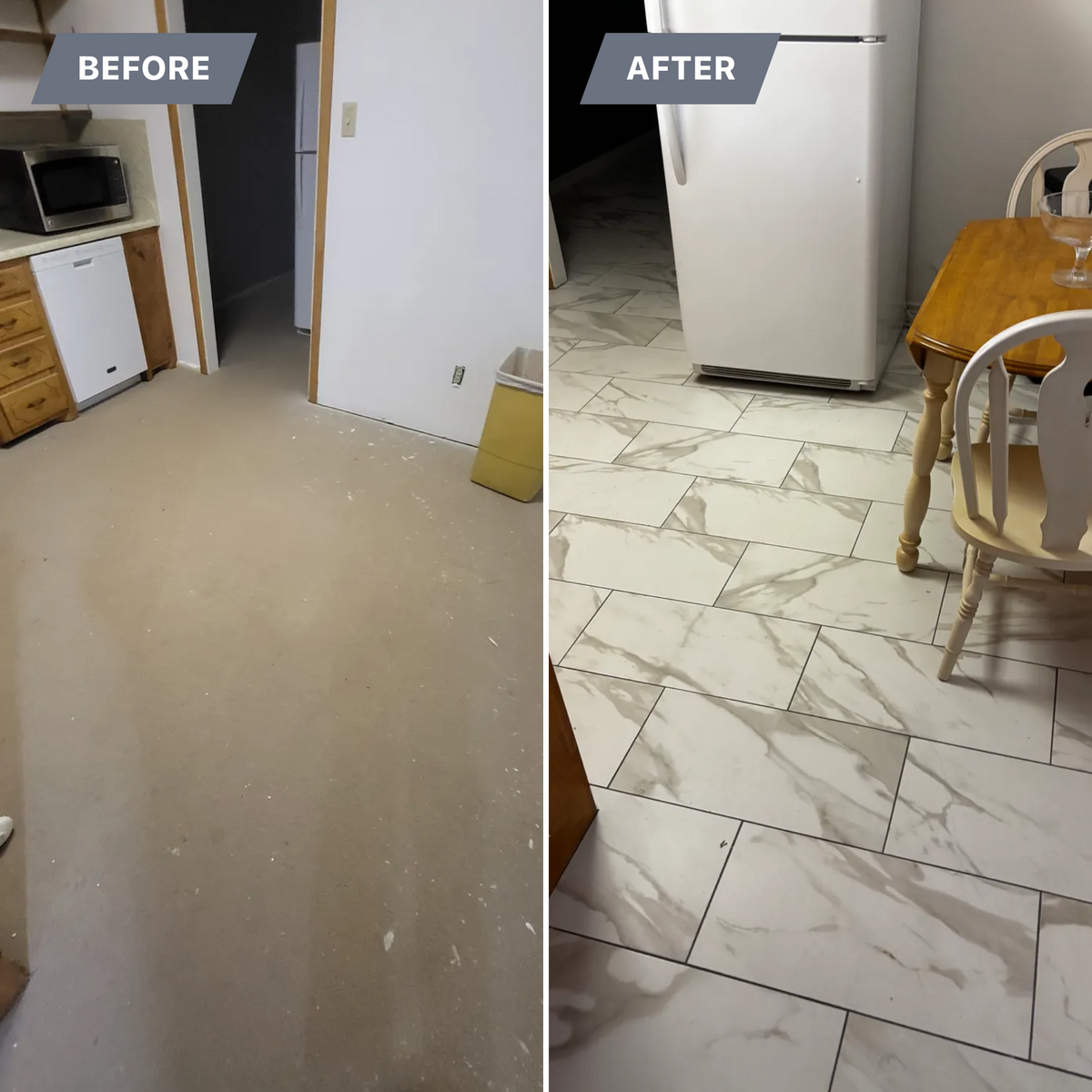 Tile Installations for Hill's Carpet & Remodeling in Odessa, TX