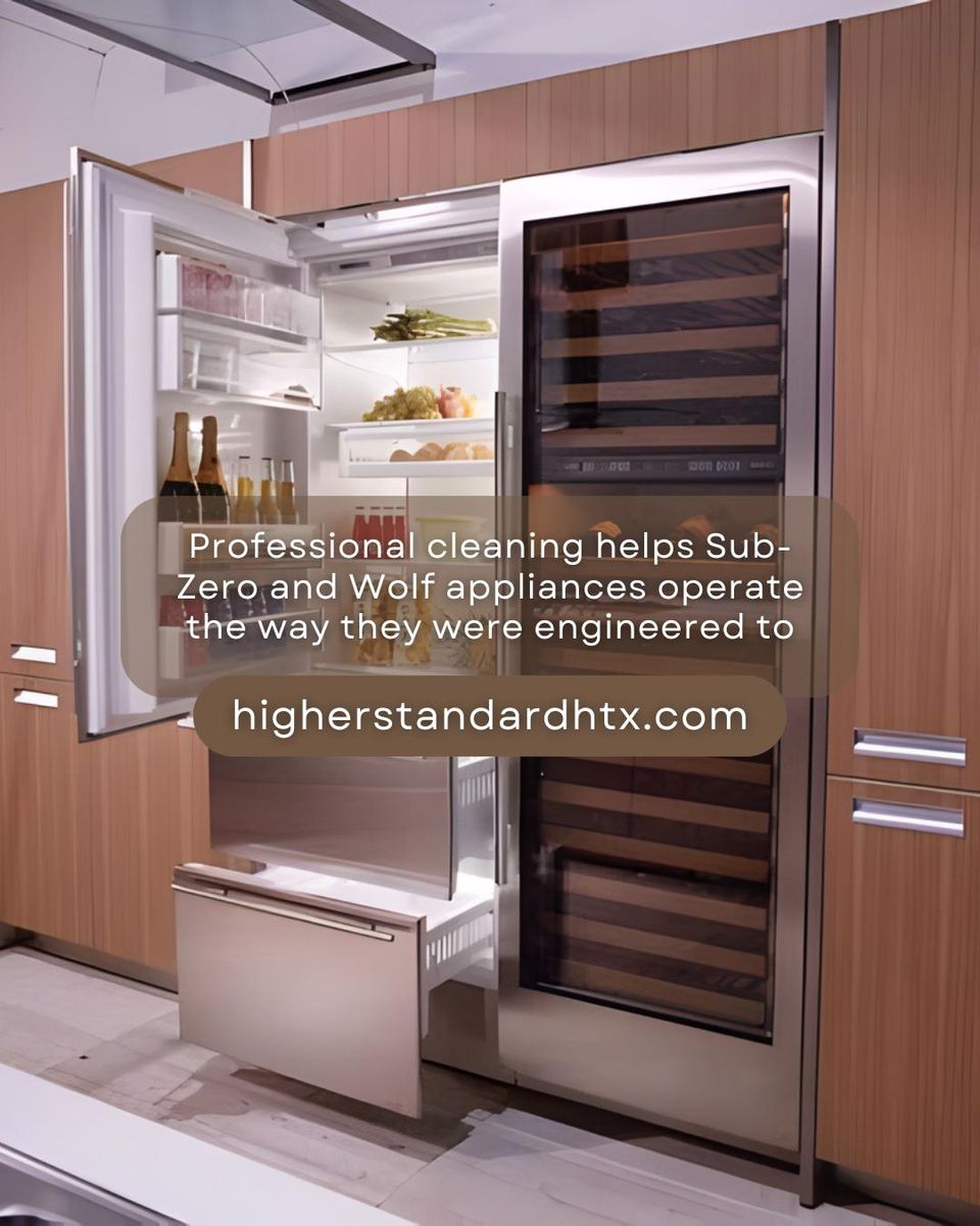 Appliance Cleaning for Higher Standard Appliance Service in Houston, TX