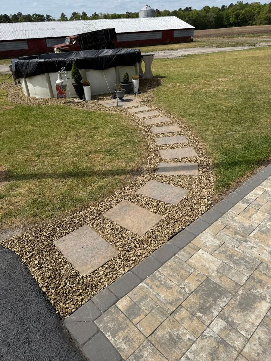Hardscape Installation for Patriotic Outdoor Services, LLC in Laurel, DE